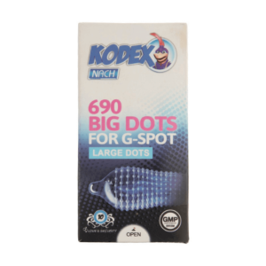 کاندوم ناچ کدکس مدل BIG DOTS بسته 10 عددی