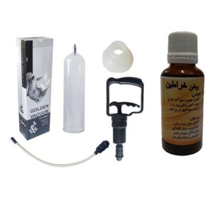 بادکش آلت روناس جعبه بلند+ روغن حجم دهنده