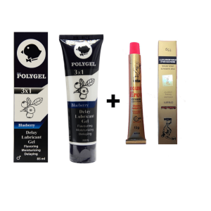 کرم تاخیری اروس+ ژل لوبریکانت تاخیری پلی ژل