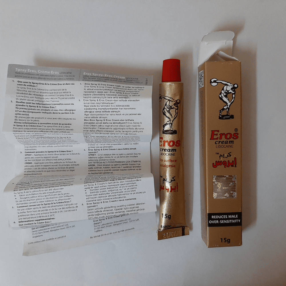 کرم تاخیری اروس اورجینال دارای بچ کد و بروشور مخصوص - Image 6