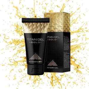 ژل تیتان گلد(طلایی) حجم دهنده و تقویت نعوظ اقایان بروشوردار